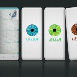 Melano Disposable Colored Contact Lens Concept