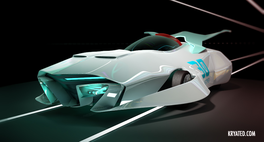 CG Concept Racing Car 3D CG Concept Racing Car 3D